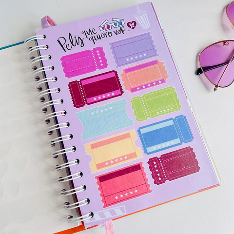 Agenda Perpetua sin Fechas Full Color