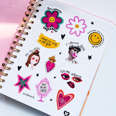 Cuaderno Grande 1 Materia Pink