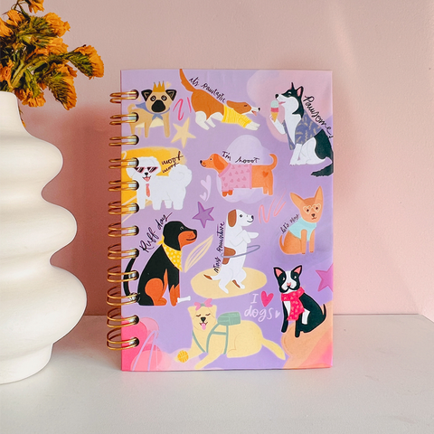 Cuaderno Mini Perritos